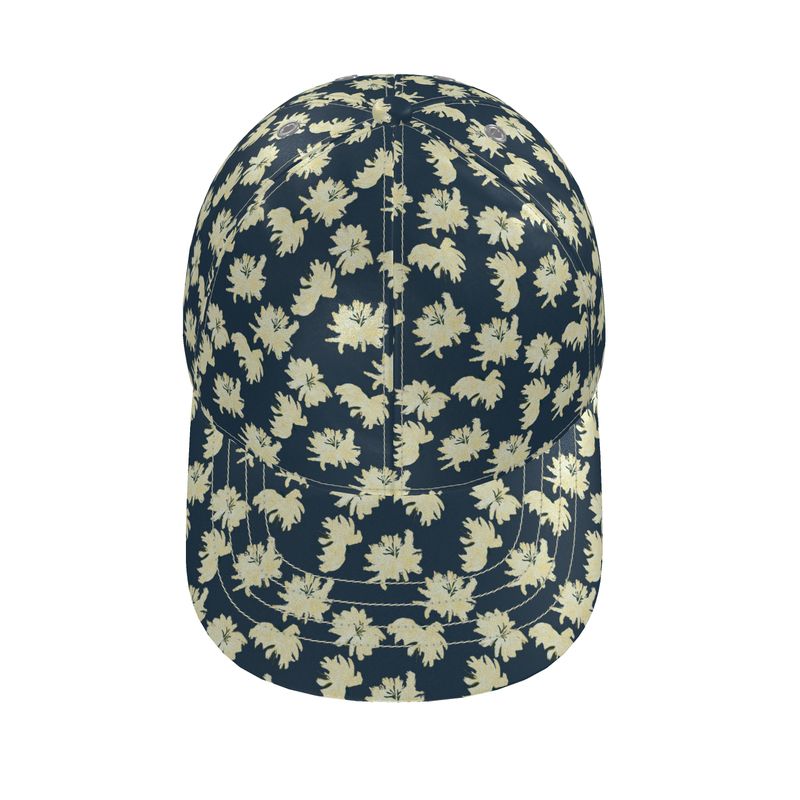 The Uncommon Cap<span>Puff Flower Dark on Silk or Cotton</span>