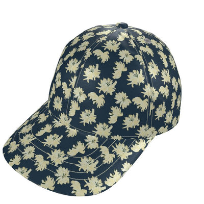 The Uncommon Cap<span>Puff Flower Dark on Silk or Cotton</span>