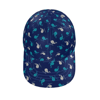 The Uncommon Cap<span>Ashley Bird Blue on Silk or Cotton</span>