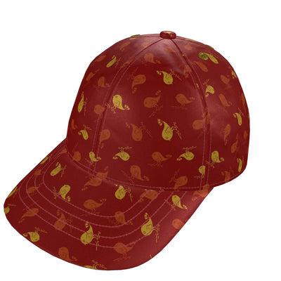 The Uncommon Cap<span>Ashley Bird Red on Silk or Cotton Twill</span>