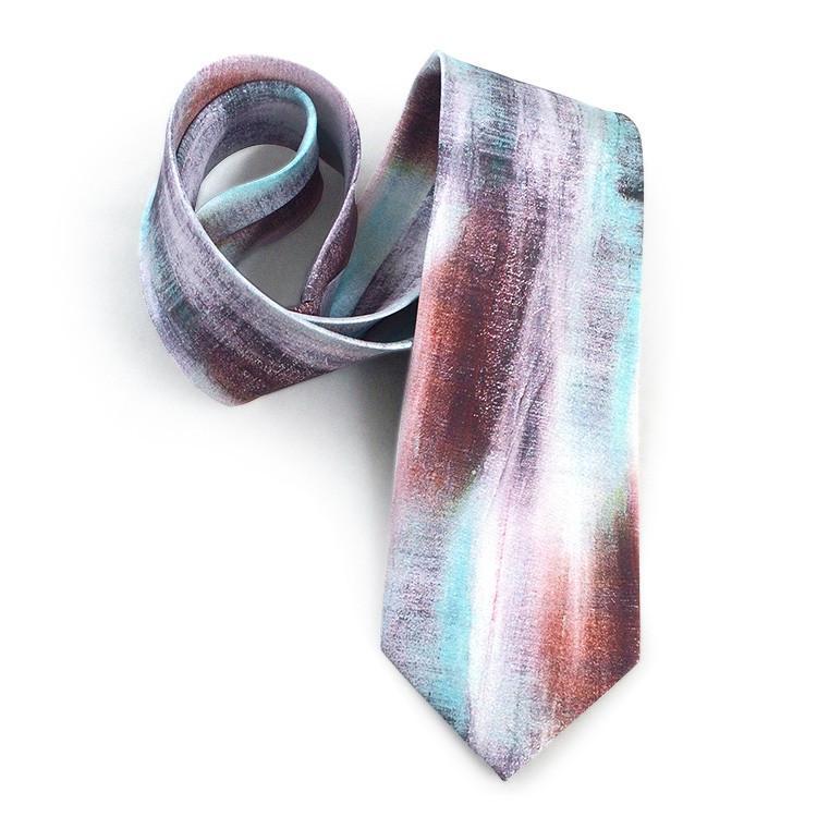 Art Print Necktie<span>Midnight Dream Sky on Silk Twill</span>