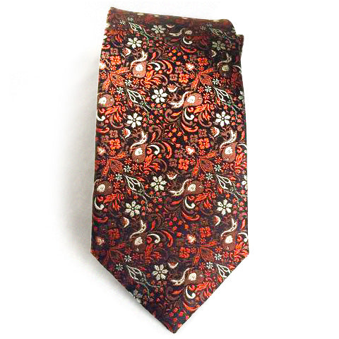 Jacquard Necktie<span>Ashley Bird Vintage in Silk Weave</span>