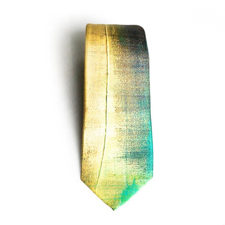 Art Print Necktie<span>Midnight Dream Sky on Silk Twill</span>