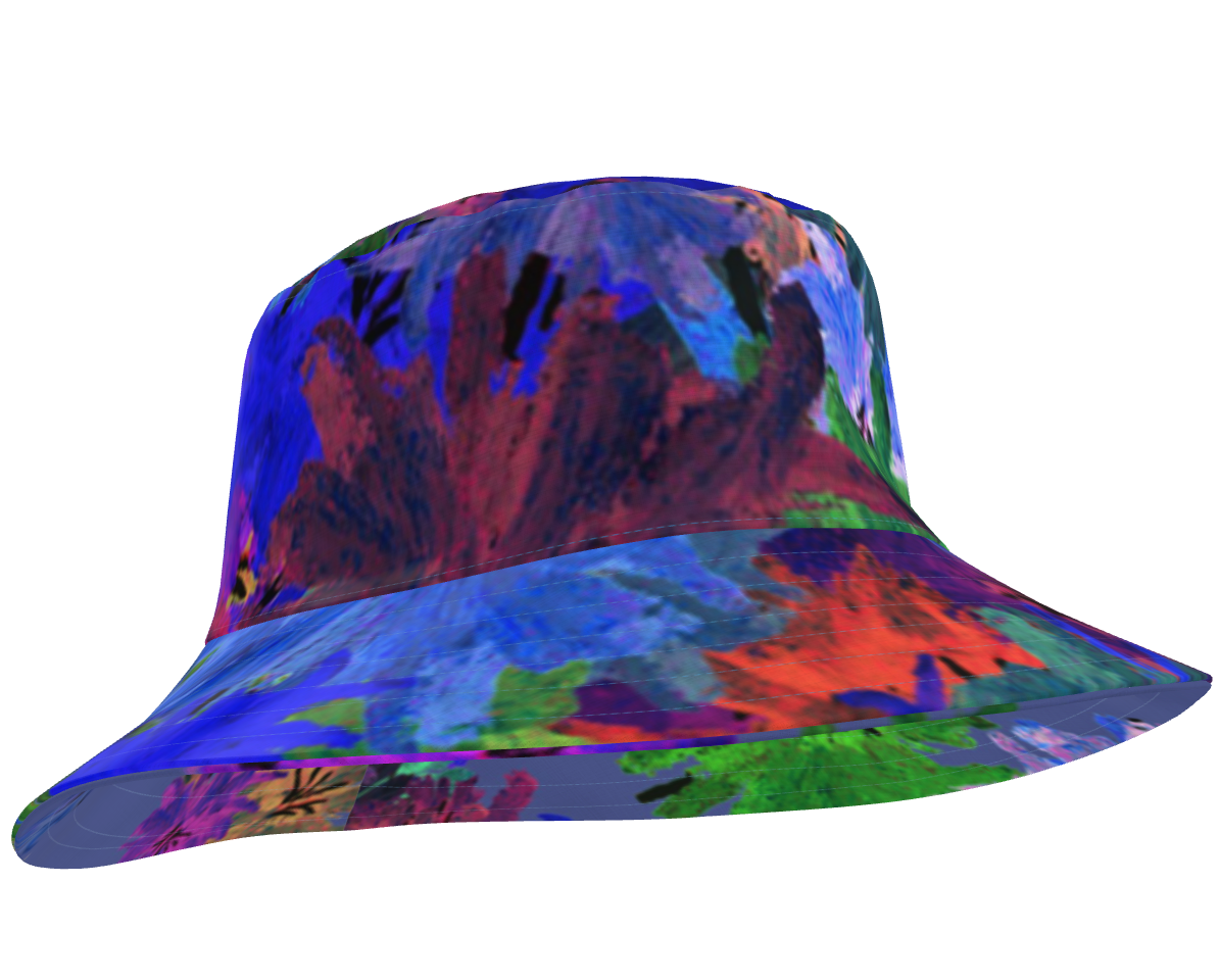 The Sun Bucket Hat<span>In The Garden, Oil Cloth or Cotton</span>Puff Flower Collection (Copy)