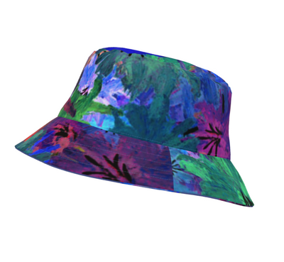 The Sun Bucket Hat<span>In The Garden, Oil Cloth or Cotton</span>Puff Flower Collection (Copy)