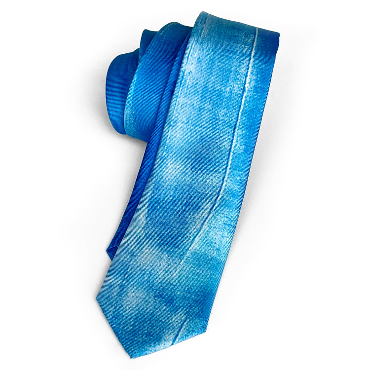 Art Print Necktie<span>Midnight Dream Blue Sky on Silk Twill</span>